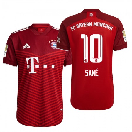 Billiga Fotbollströjor FC Bayern München Leroy Sane 10 Hemma tröja 2021/22 Kortärmad